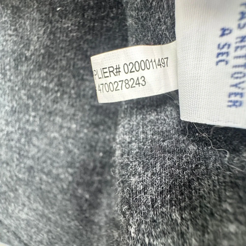 Polo Ralph Lauren Quarter Zip Mens XL‎ Gray Excellent Cotton Pony Logo Pullover